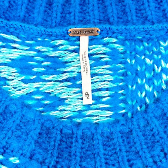 Free People Snow Day Sweater Size Extra Large - Picture 7 of 15